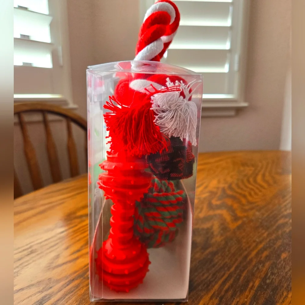 👀50% OFF - NWT‼️ Pet Shoppe brand 4-piece Dog Toy Set